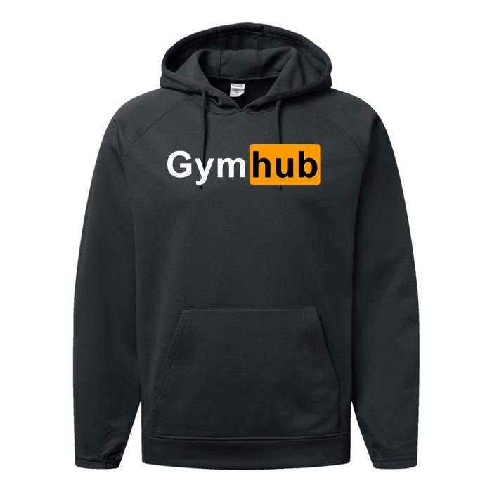 Gymhub Funny Workout Fitness Motivation Gym Performance Fleece Hoodie