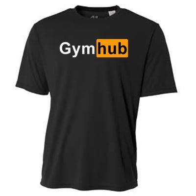 Gymhub Funny Workout Fitness Motivation Gym Cooling Performance Crew T-Shirt