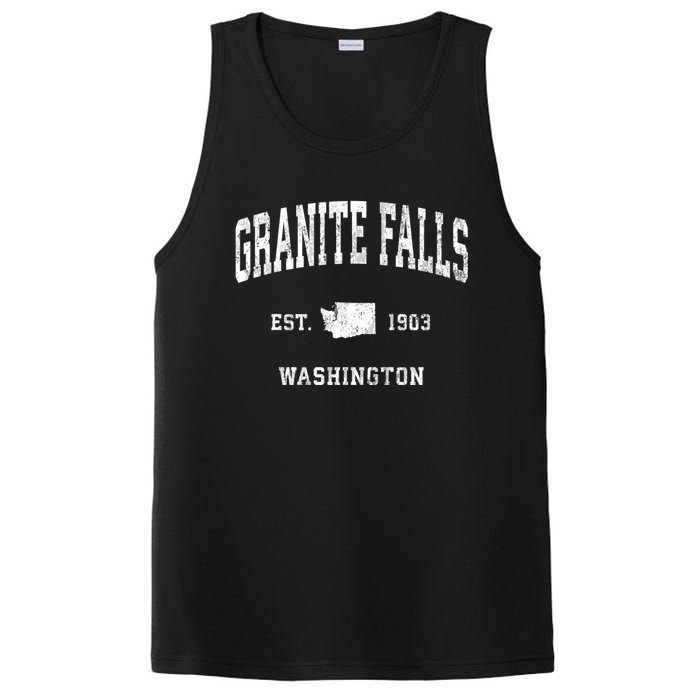 Granite Falls Washington Wa Vintage Athletic PosiCharge Competitor Tank