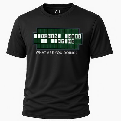 Gift For Wheel And Game Show Lovers Fortune Word Puzzles Cooling Performance Crew T-Shirt