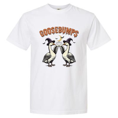 Goosebumps Funny Witch Goose Bumps Puns Halloween Garment-Dyed Heavyweight T-Shirt