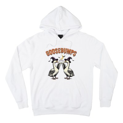 Goosebumps Funny Witch Goose Bumps Puns Halloween Hoodie