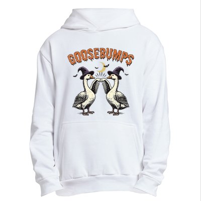 Goosebumps Funny Witch Goose Bumps Puns Halloween Urban Pullover Hoodie