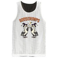 Goosebumps Funny Witch Goose Bumps Puns Halloween Mesh Reversible Basketball Jersey Tank