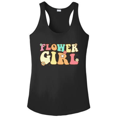 Groovy Flower Wedding Proposal Flower Ladies PosiCharge Competitor Racerback Tank