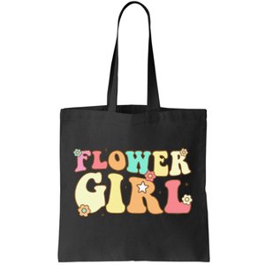 Groovy Flower Wedding Proposal Flower Tote Bag