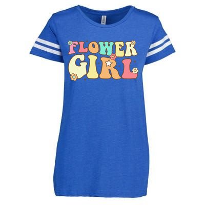 Groovy Flower Wedding Proposal Flower Enza Ladies Jersey Football T-Shirt