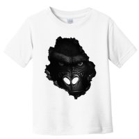 Gorilla Face Wall Animal Print Art Animal Lover Gorilla Toddler T-Shirt