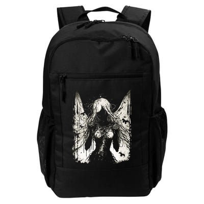 Goth Fairy Witch Fairycore Horror Occult Dark Art Aesthetic Backpack