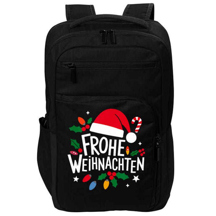 German Family Weihnachts Familie 2024 Merry Christmas Tank Top Impact Tech Backpack