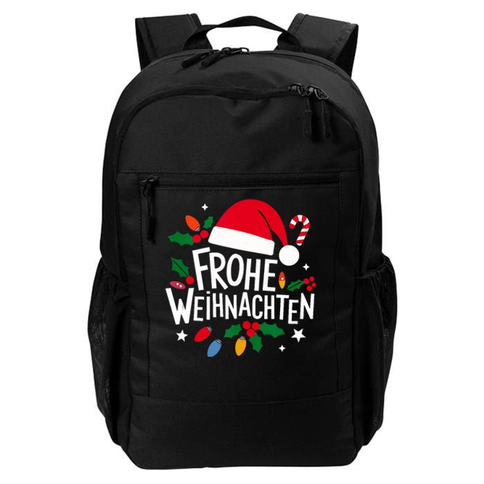 German Family Weihnachts Familie 2024 Merry Christmas Tank Top Daily Commute Backpack