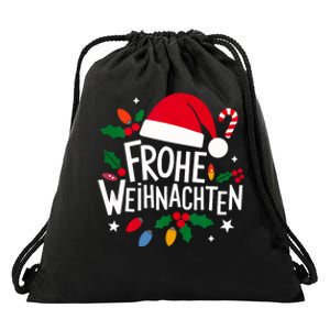 German Family Weihnachts Familie 2024 Merry Christmas Tank Top Drawstring Bag