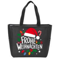 German Family Weihnachts Familie 2024 Merry Christmas Tank Top Zip Tote Bag