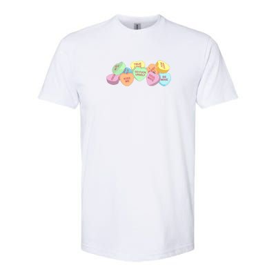 Go Fuck Yourself Candy Hearts Softstyle® CVC T-Shirt