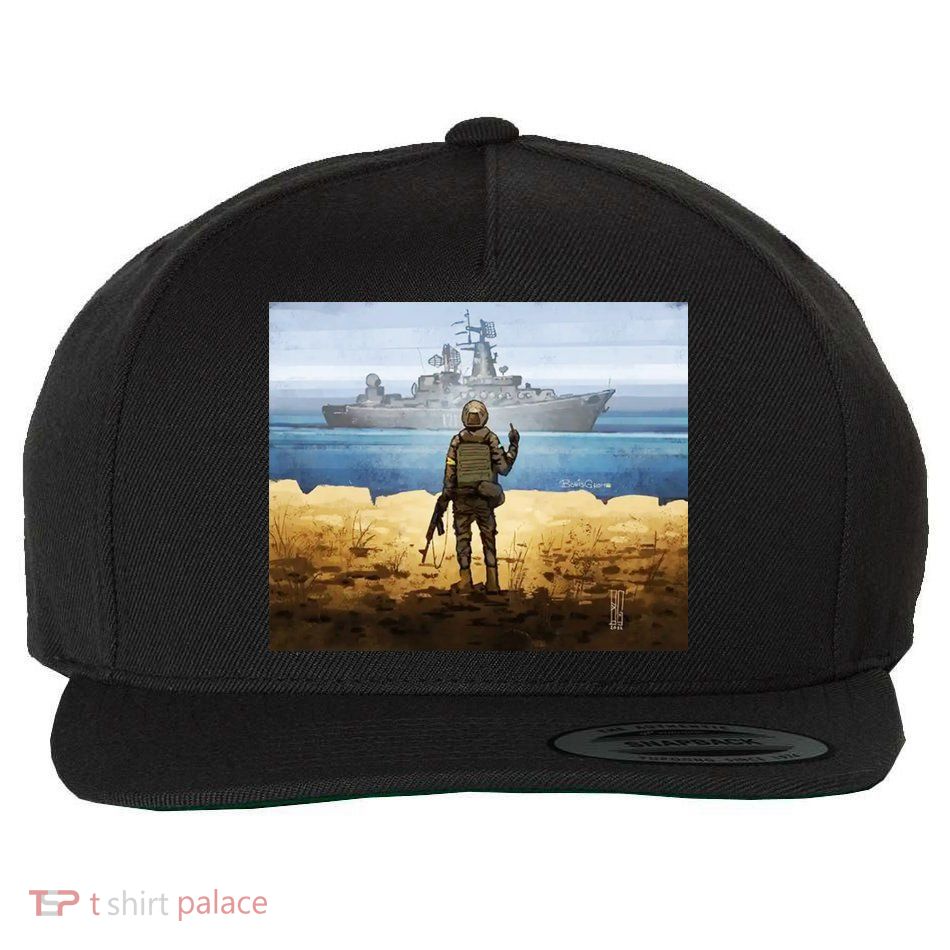 Go F Yourself Postage Stamp Wool Snapback Cap