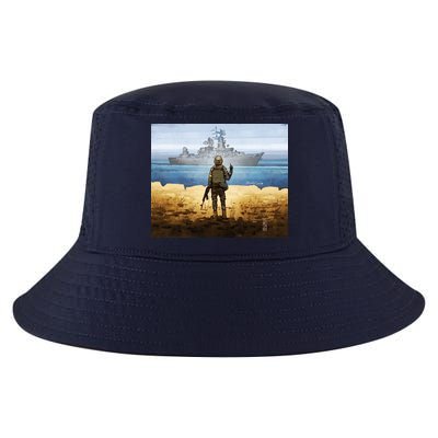 Go F Yourself Postage Stamp Cool Comfort Performance Bucket Hat