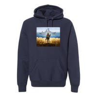 Go F Yourself Postage Stamp Premium Hoodie