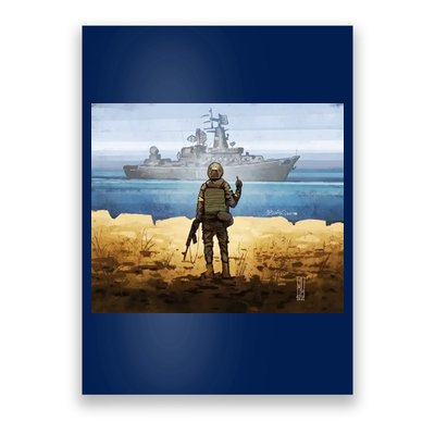 Go F Yourself Postage Stamp Poster