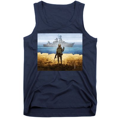 Go F Yourself Postage Stamp Tank Top