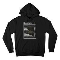 Gemini Facts Zodiac Sign Tall Hoodie