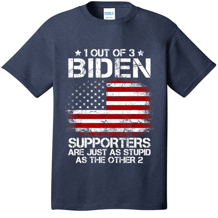 Great Gift 1 Out Of 3 Biden Supporters Are As Stupid As The Other 2 T-Shirt