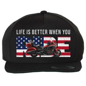 Goldwing Gl 1800 Wool Snapback Cap