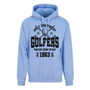 Golfing Golf 1963 60th Birthday Gift 60 Year Old Golfer Unisex Surf Hoodie