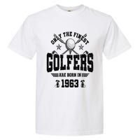 Golfing Golf 1963 60th Birthday Gift 60 Year Old Golfer Garment-Dyed Heavyweight T-Shirt