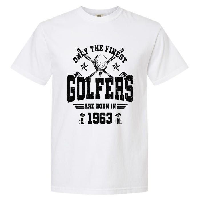 Golfing Golf 1963 60th Birthday Gift 60 Year Old Golfer Garment-Dyed Heavyweight T-Shirt