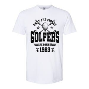 Golfing Golf 1963 60th Birthday Gift 60 Year Old Golfer Softstyle CVC T-Shirt