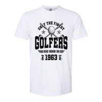 Golfing Golf 1963 60th Birthday Gift 60 Year Old Golfer Softstyle CVC T-Shirt