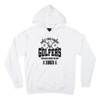 Golfing Golf 1963 60th Birthday Gift 60 Year Old Golfer Hoodie