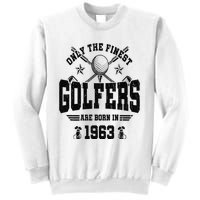 Golfing Golf 1963 60th Birthday Gift 60 Year Old Golfer Sweatshirt