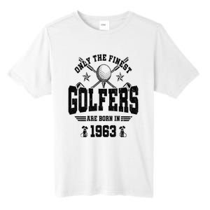 Golfing Golf 1963 60th Birthday Gift 60 Year Old Golfer Tall Fusion ChromaSoft Performance T-Shirt