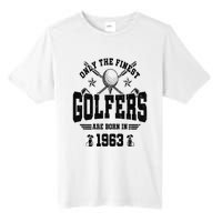 Golfing Golf 1963 60th Birthday Gift 60 Year Old Golfer Tall Fusion ChromaSoft Performance T-Shirt