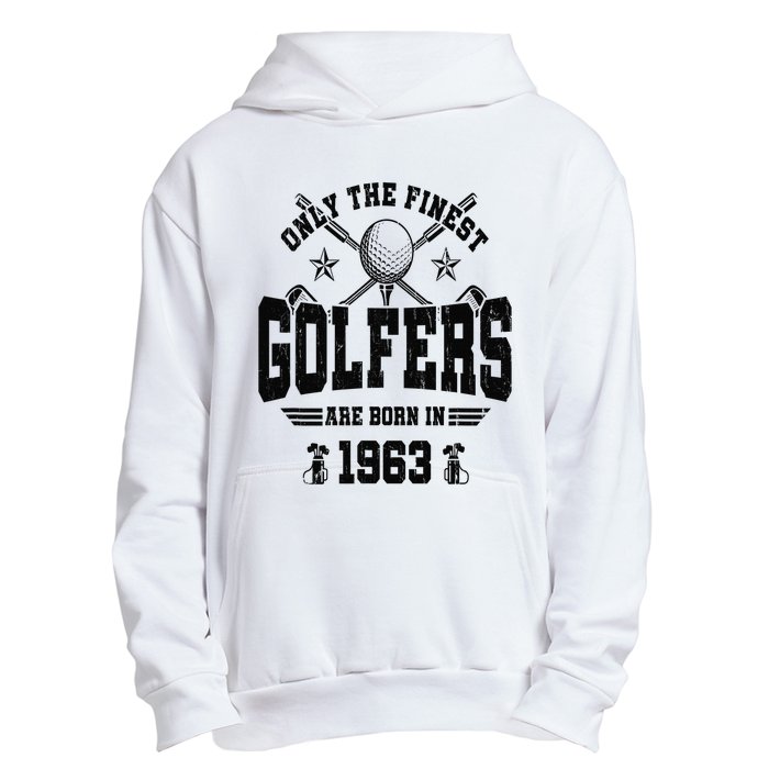 Golfing Golf 1963 60th Birthday Gift 60 Year Old Golfer Urban Pullover Hoodie