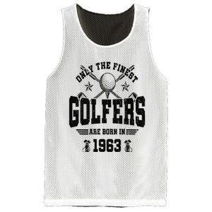 Golfing Golf 1963 60th Birthday Gift 60 Year Old Golfer Mesh Reversible Basketball Jersey Tank