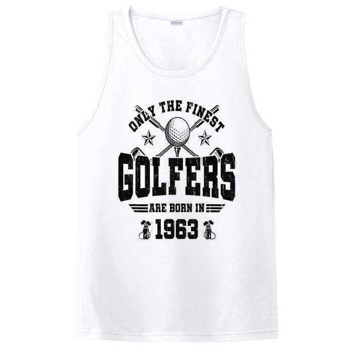 Golfing Golf 1963 60th Birthday Gift 60 Year Old Golfer PosiCharge Competitor Tank