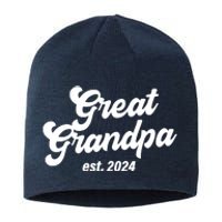 Great Grandpa 2024 Soon To Be Great Grandpa Sustainable Beanie