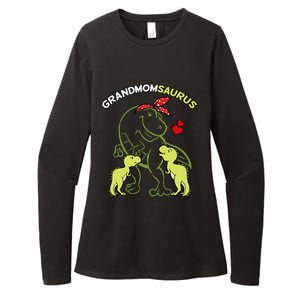 Grandmomsaurus Grandmom 2 Dinosaur Mother's Day Womens CVC Long Sleeve Shirt