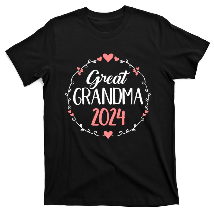 Great Grandma 2024 For Pregnancy Announcement T-Shirt