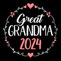 Great Grandma 2024 For Pregnancy Announcement 16 in Basic Backpack