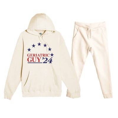 Geriatric Guy 2024 Premium Hooded Sweatsuit Set