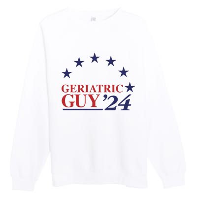 Geriatric Guy 2024 Premium Crewneck Sweatshirt