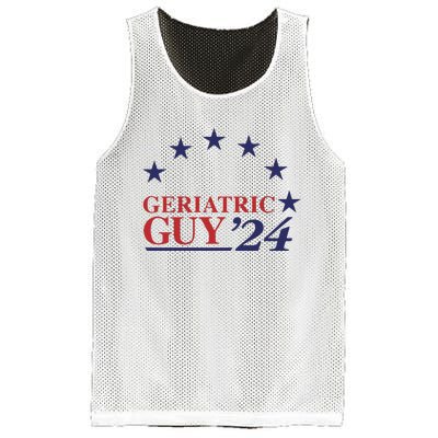 Geriatric Guy 2024 Mesh Reversible Basketball Jersey Tank