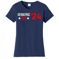 Geriatric Guy 2024 Election Funny President Women's T-Shirt