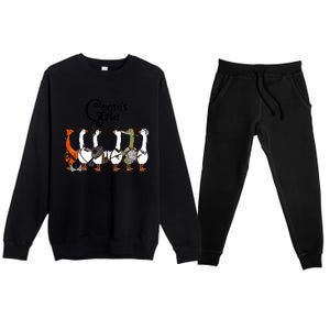 Gooses Gate 3 Goose Baldurs Gate Goosetario Girl Dinner Premium Crewneck Sweatsuit Set