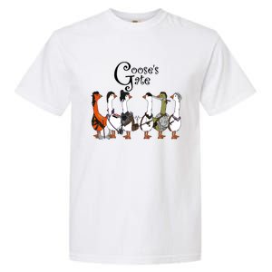 Gooses Gate 3 Goose Baldurs Gate Goosetario Girl Dinner Garment-Dyed Heavyweight T-Shirt