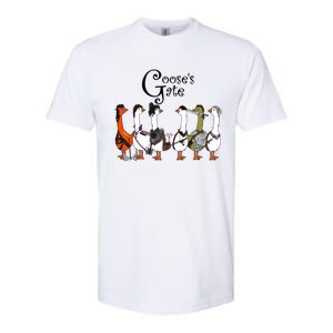 Gooses Gate 3 Goose Baldurs Gate Goosetario Girl Dinner Softstyle CVC T-Shirt