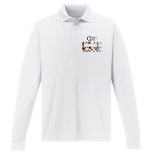 Gooses Gate 3 Goose Baldurs Gate Goosetario Girl Dinner Performance Long Sleeve Polo